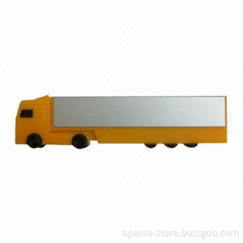 Truck USB Flash Drives with 512MB to 32GB Capacity Range, Anti-shock and Moisture-resistant